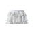 GIRLFRIEND LACE RUFFLE MINI SKIRT  / IVORY