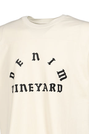 DEAR BORO DENIM VINEYARD TEE / WHT
