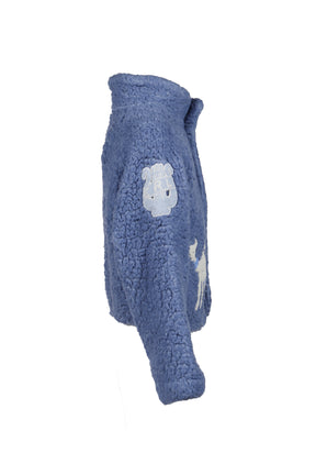 VARSITY JACKET WOVEN / BLU