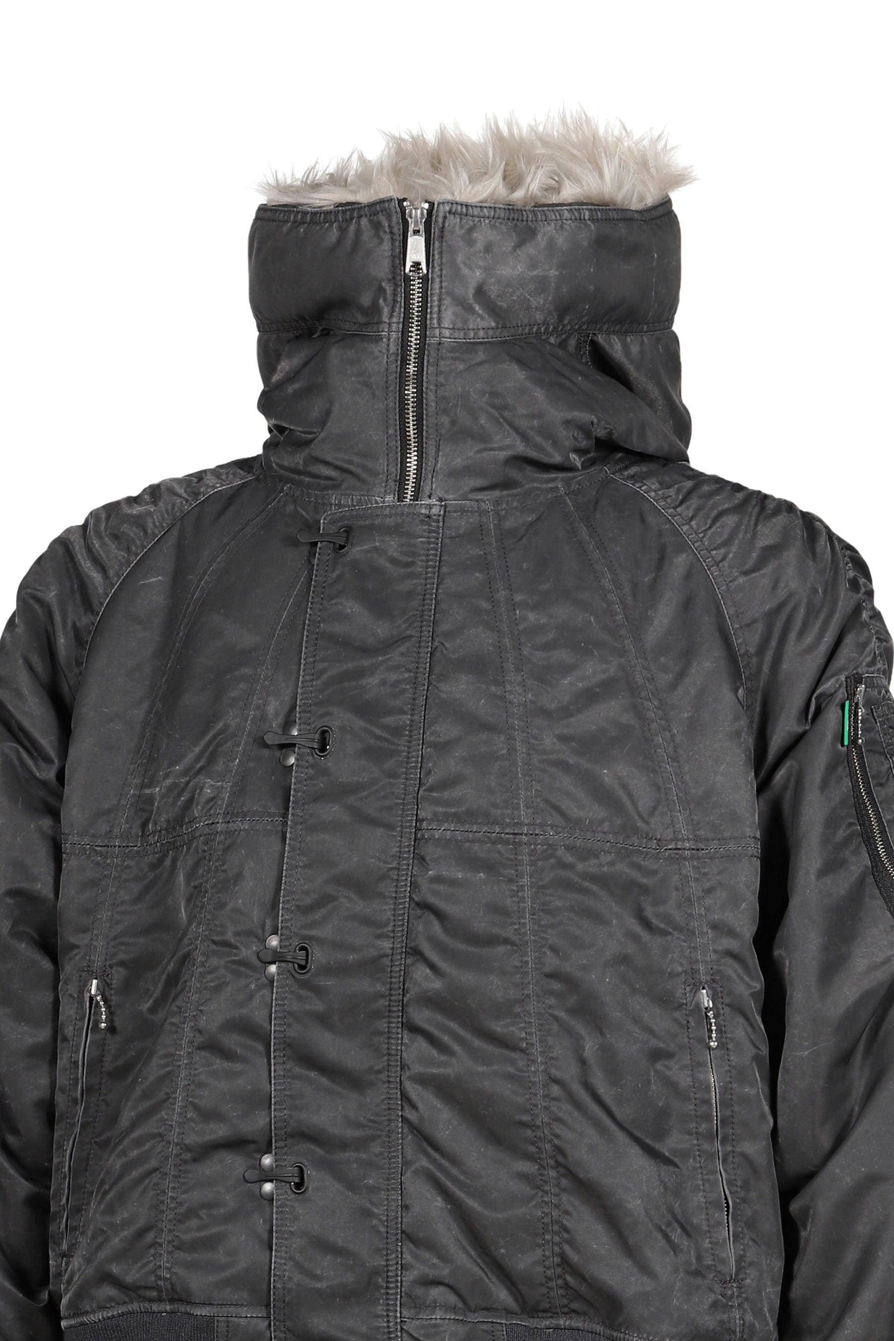 FRANKEN N-2B JACKET / BLK