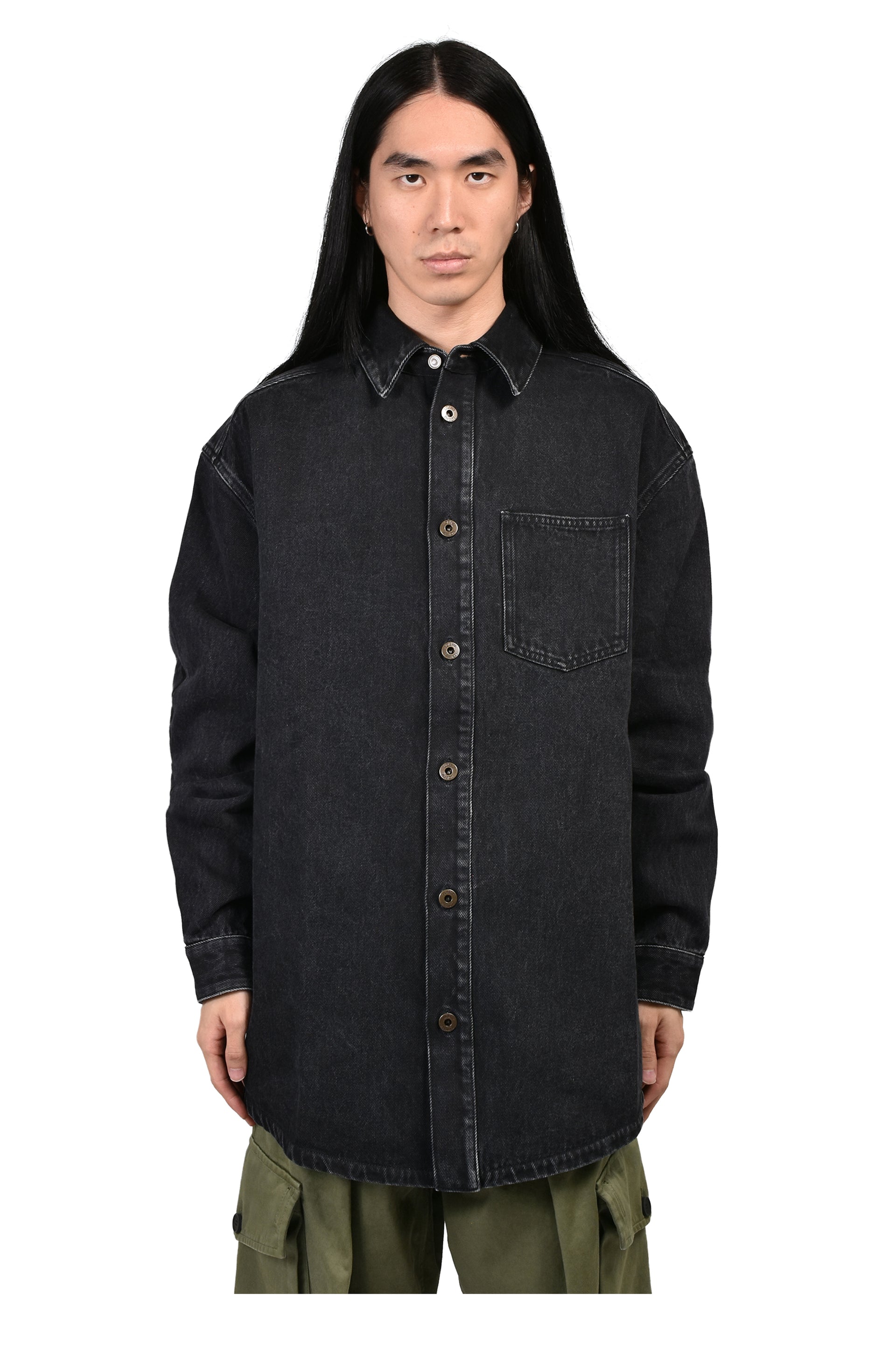 ANAGRAM OVERSHIRT / BLK