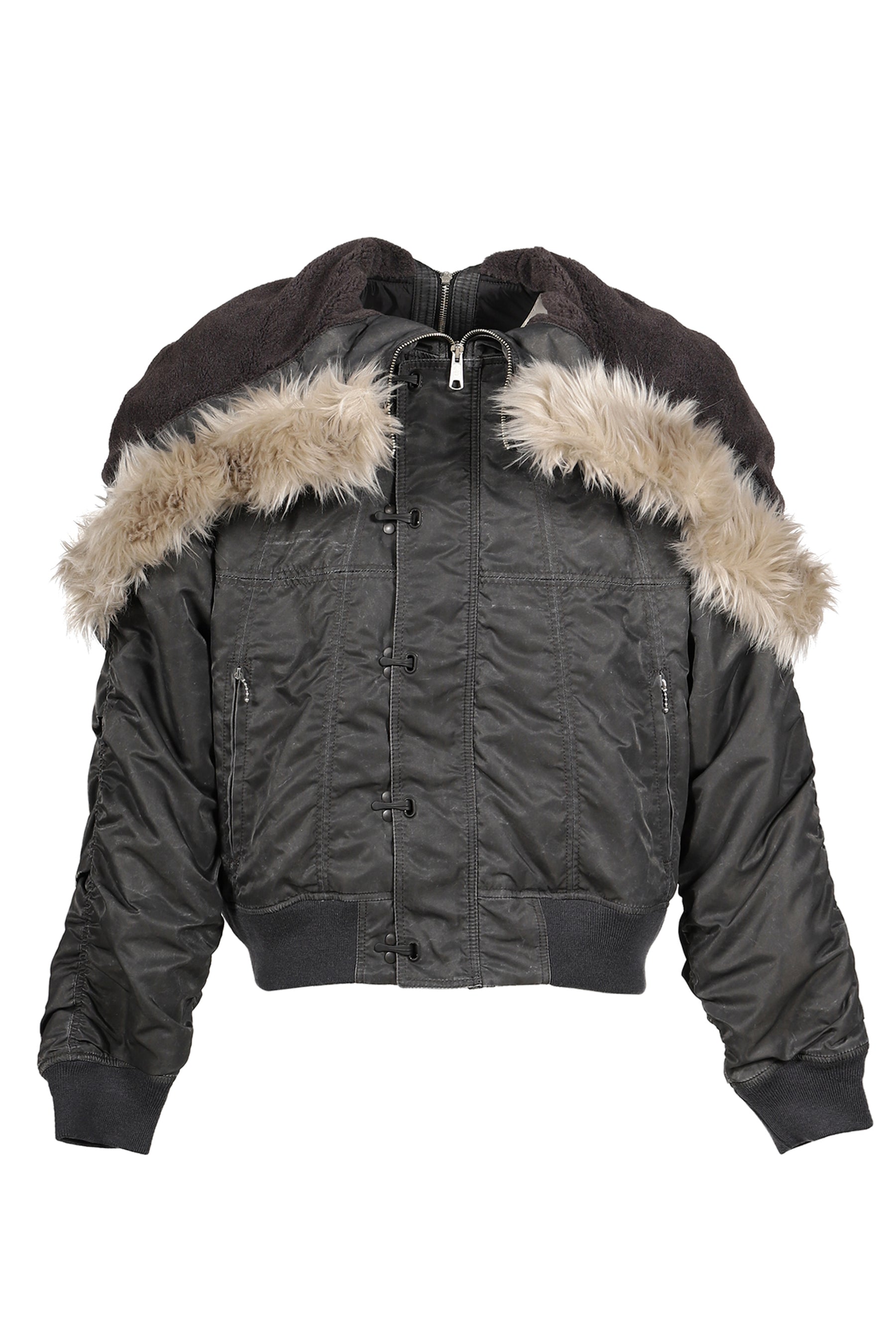 FRANKEN N-2B JACKET / BLK