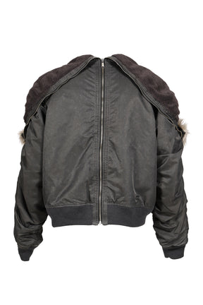 FRANKEN N-2B JACKET / BLK