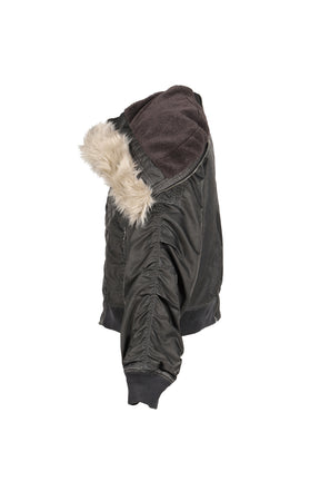 FRANKEN N-2B JACKET / BLK