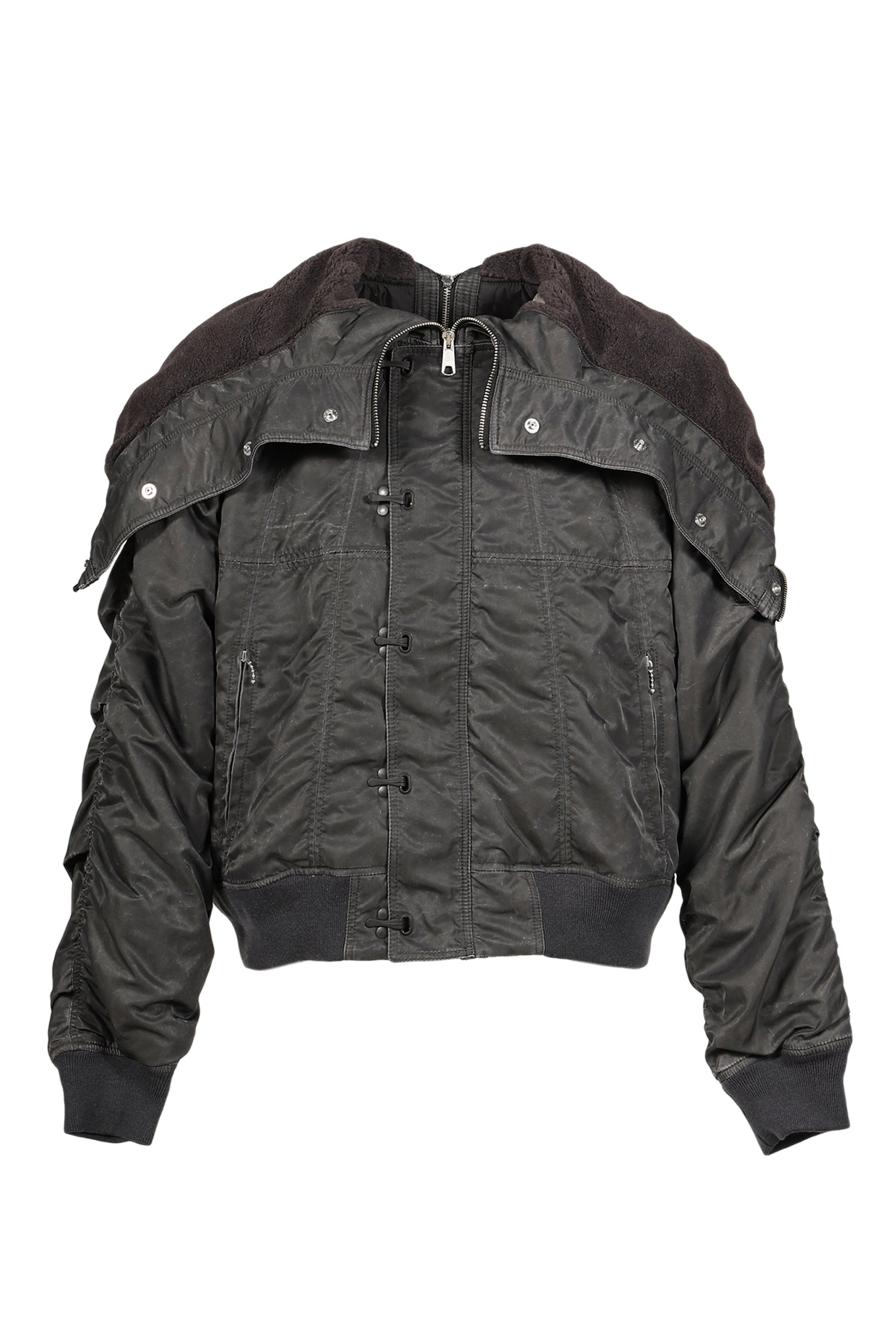 FRANKEN N-2B JACKET / BLK