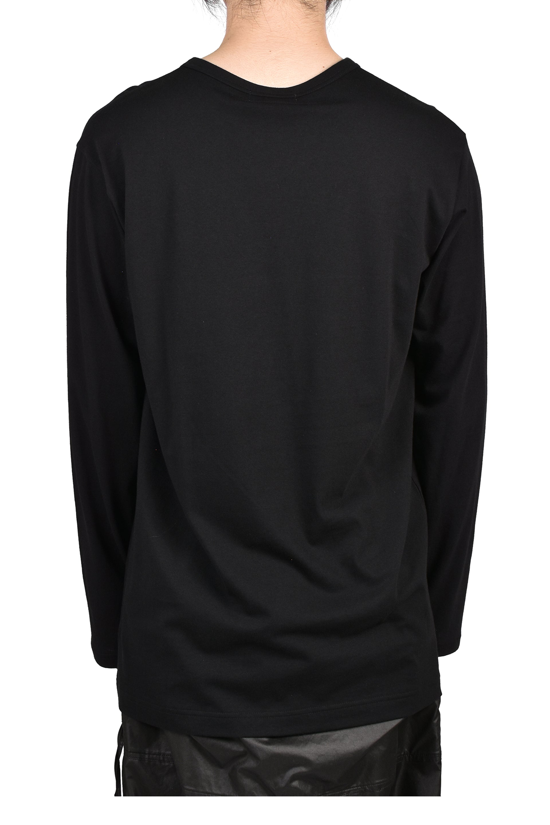 L/S PRINT T-SHIRT / BLK