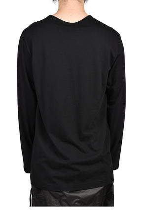 L/S PRINT T-SHIRT / BLK