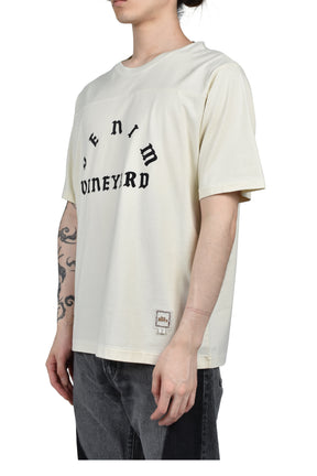 DEAR BORO DENIM VINEYARD TEE / WHT