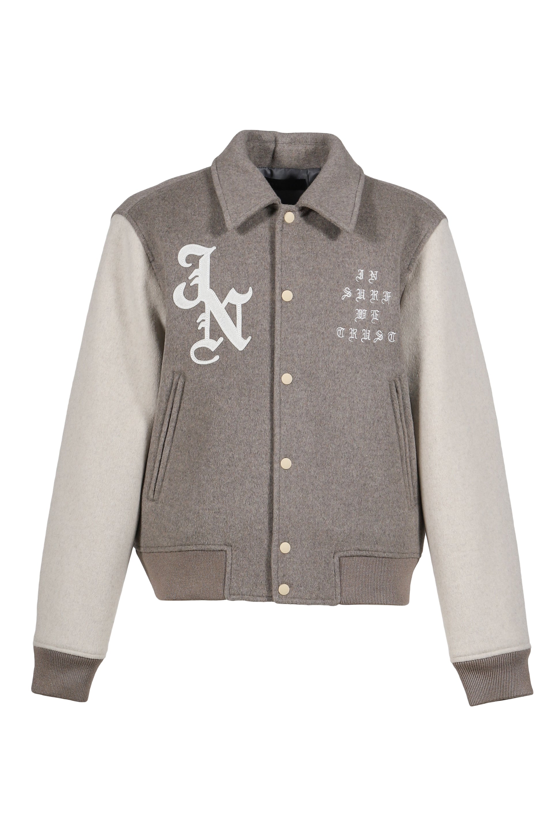 JN VARSITY JACKET / DUST