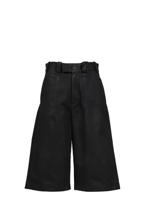 DIRTY NO.3 CROPPED PANTS / BLK