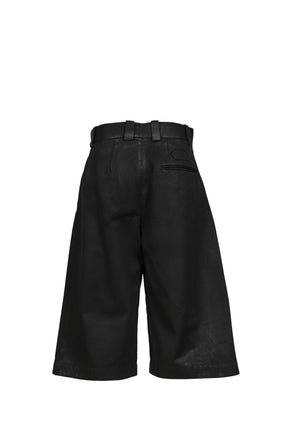 DIRTY NO.3 CROPPED PANTS / BLK