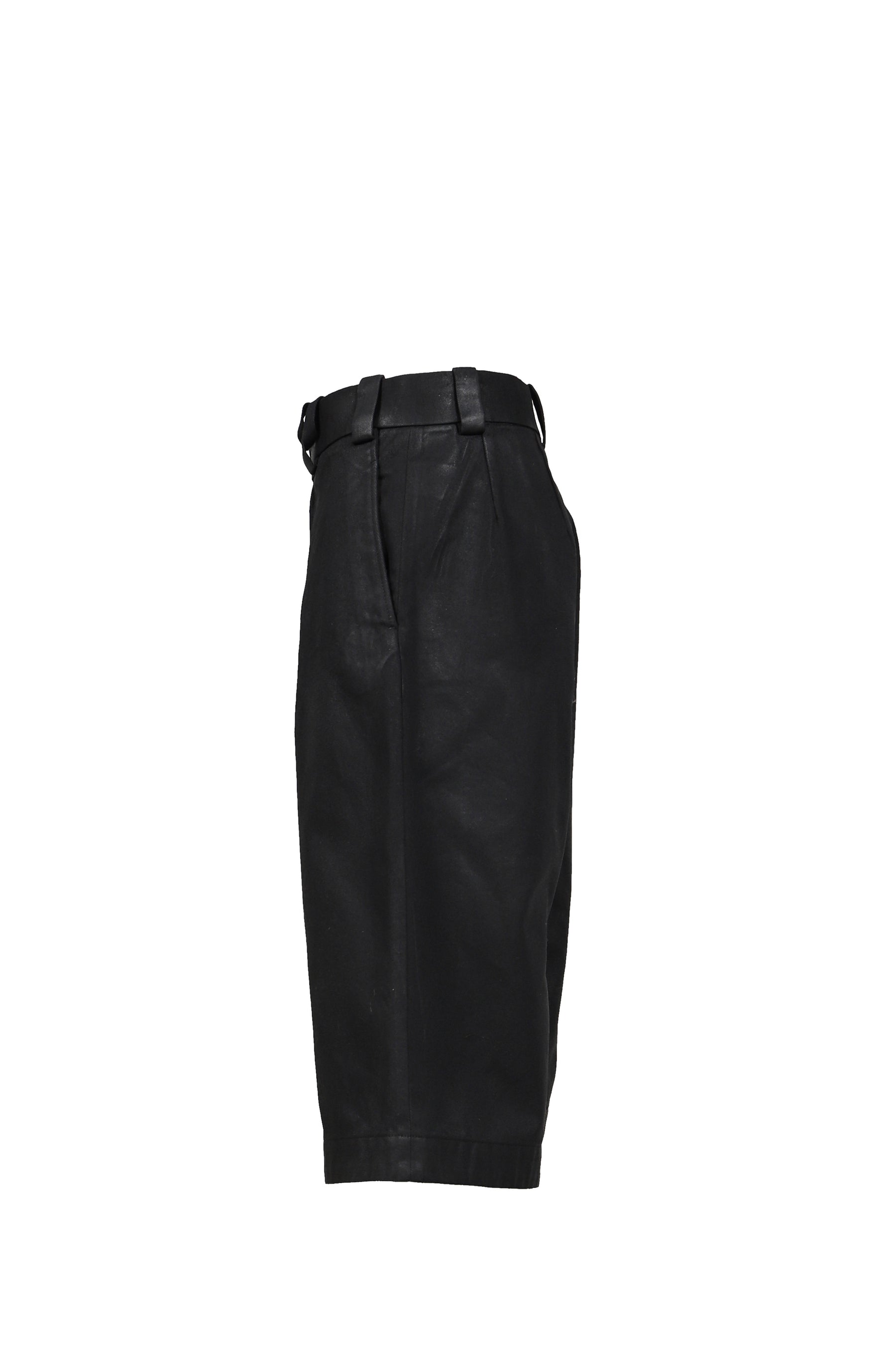 DIRTY NO.3 CROPPED PANTS / BLK