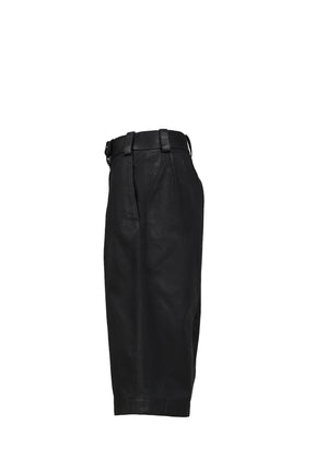 DIRTY NO.3 CROPPED PANTS / BLK