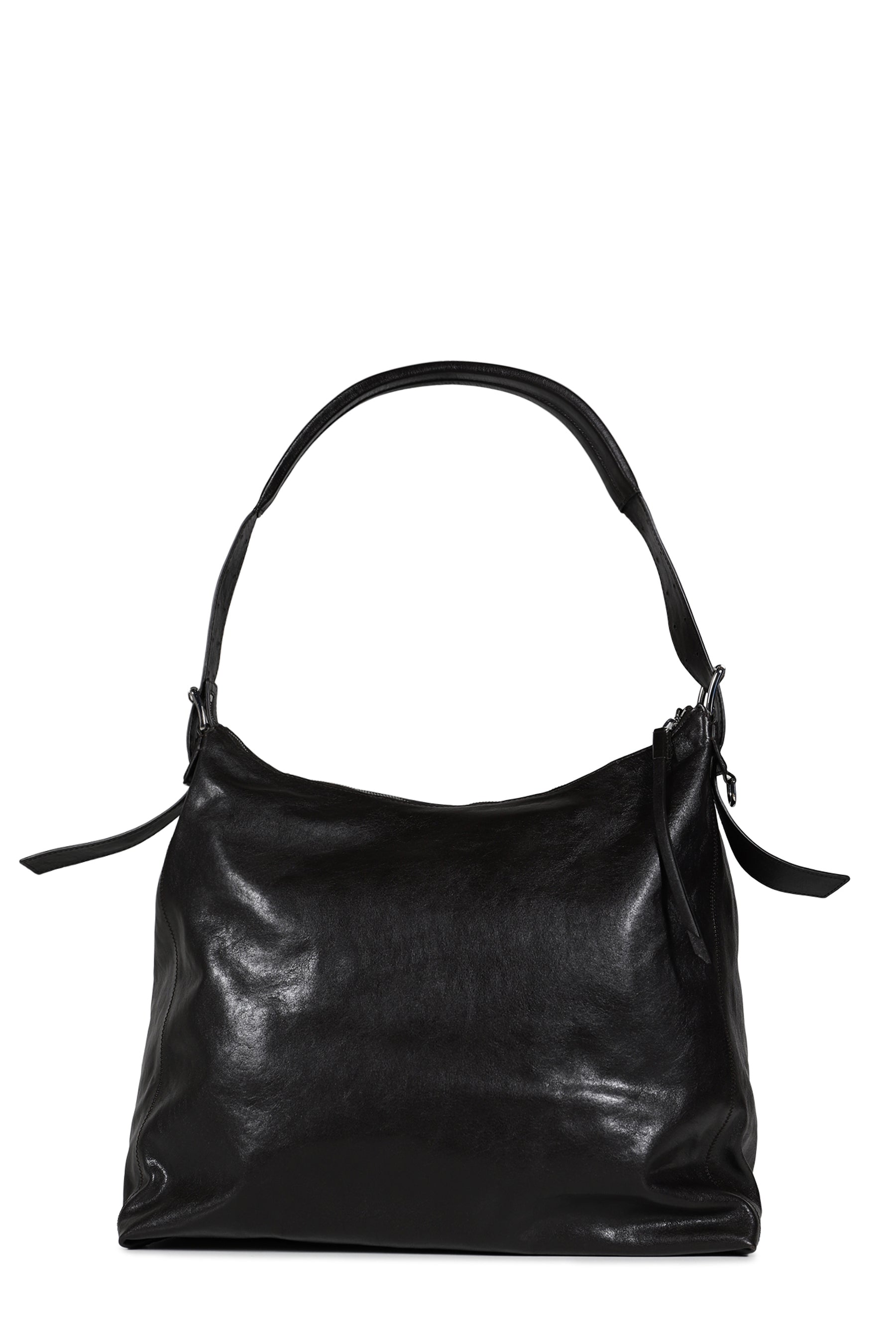 BELTED HOBO BAG / DARK CHOCOLATE 