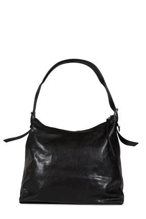 BELTED HOBO BAG / DARK CHOCOLATE 