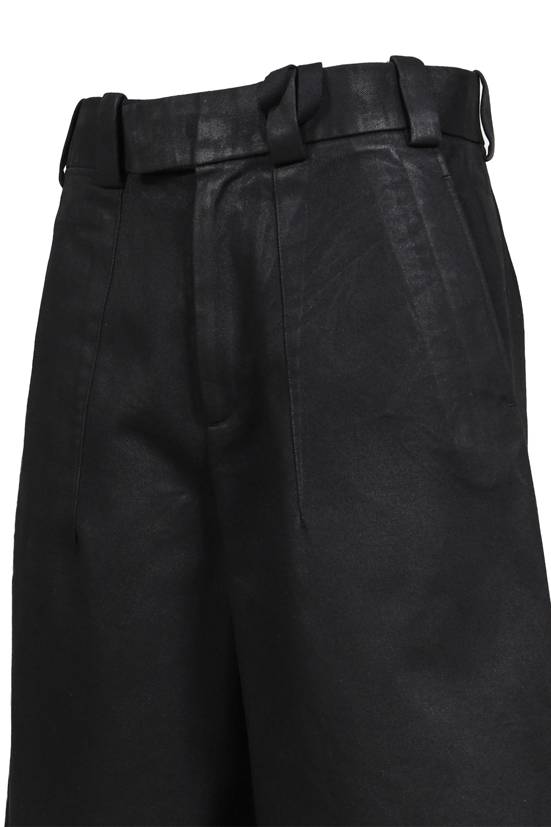 DIRTY NO.3 CROPPED PANTS / BLK