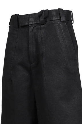 DIRTY NO.3 CROPPED PANTS / BLK