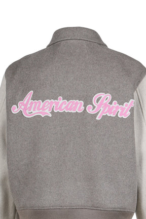 JN VARSITY JACKET / DUST