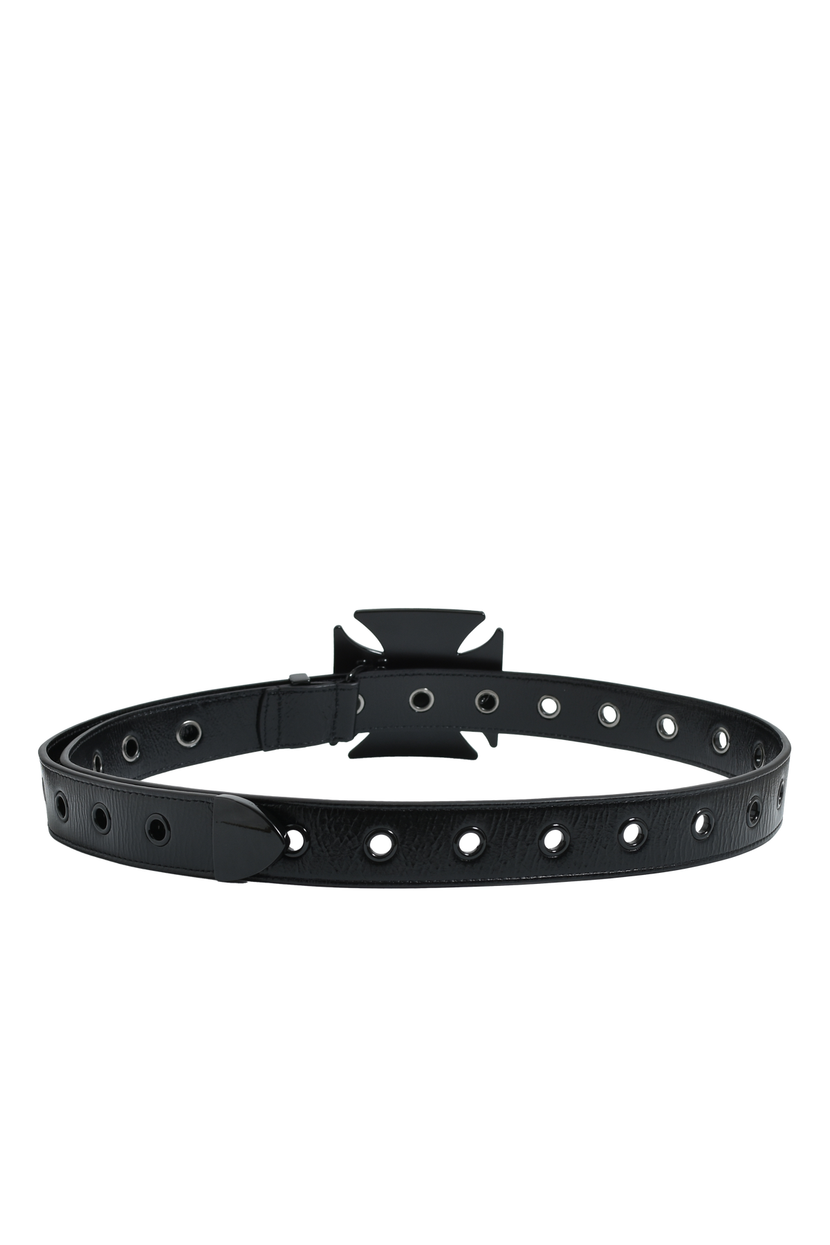 BLISTERED CHOPPER BELT / BLK