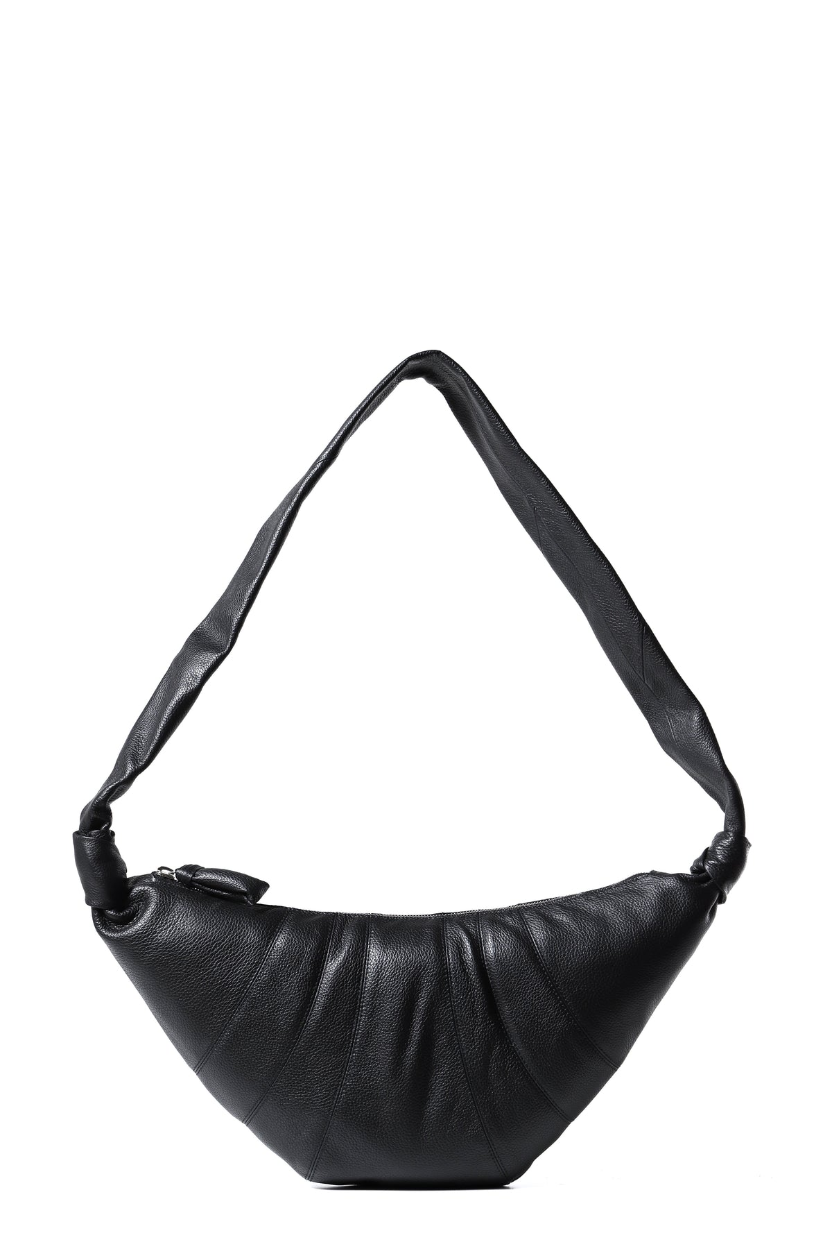 MEDIUM CROISSANT BAG / BLK