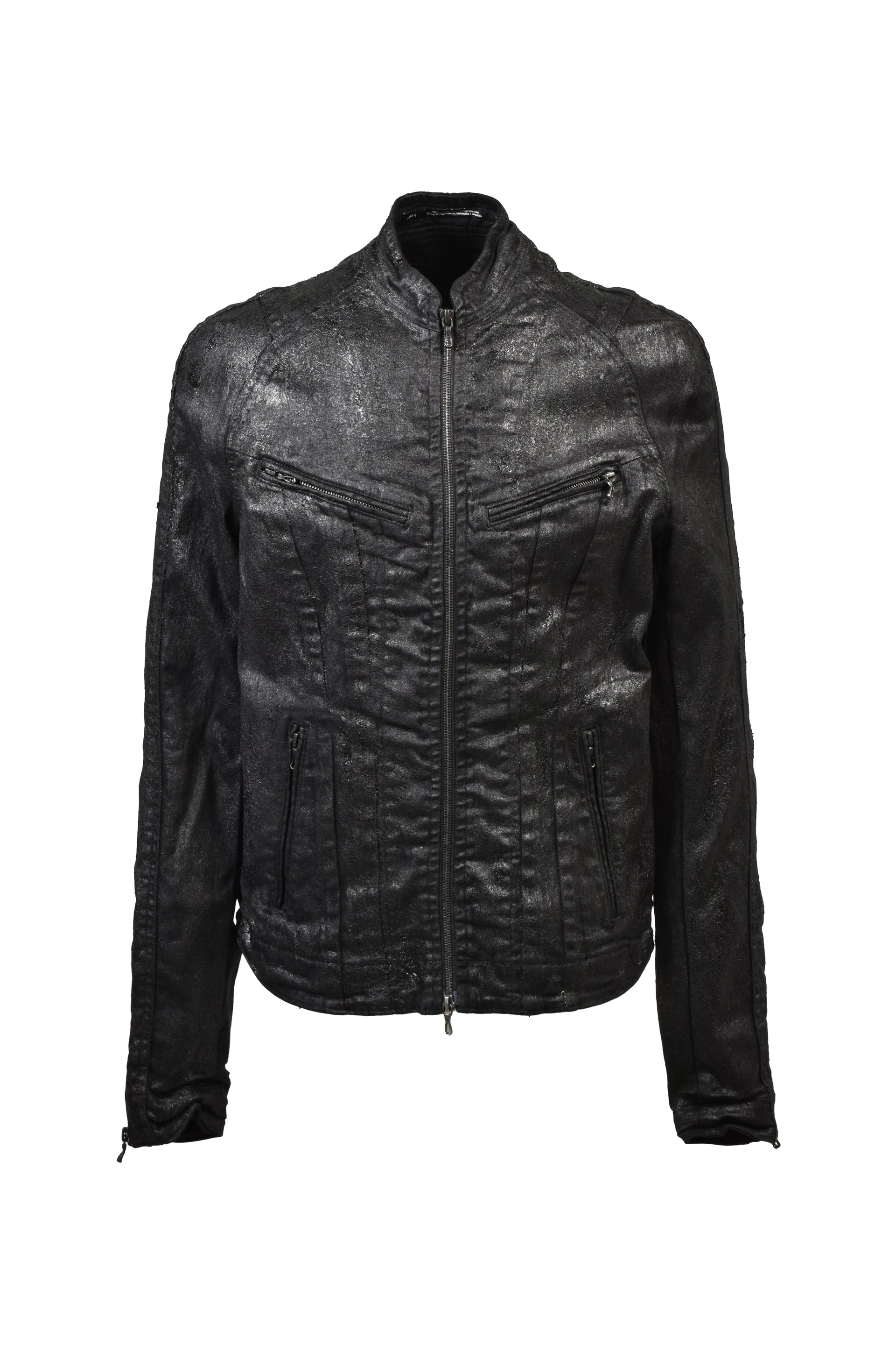 10.5oz STRETCH DENIM BLOUSON / BLK