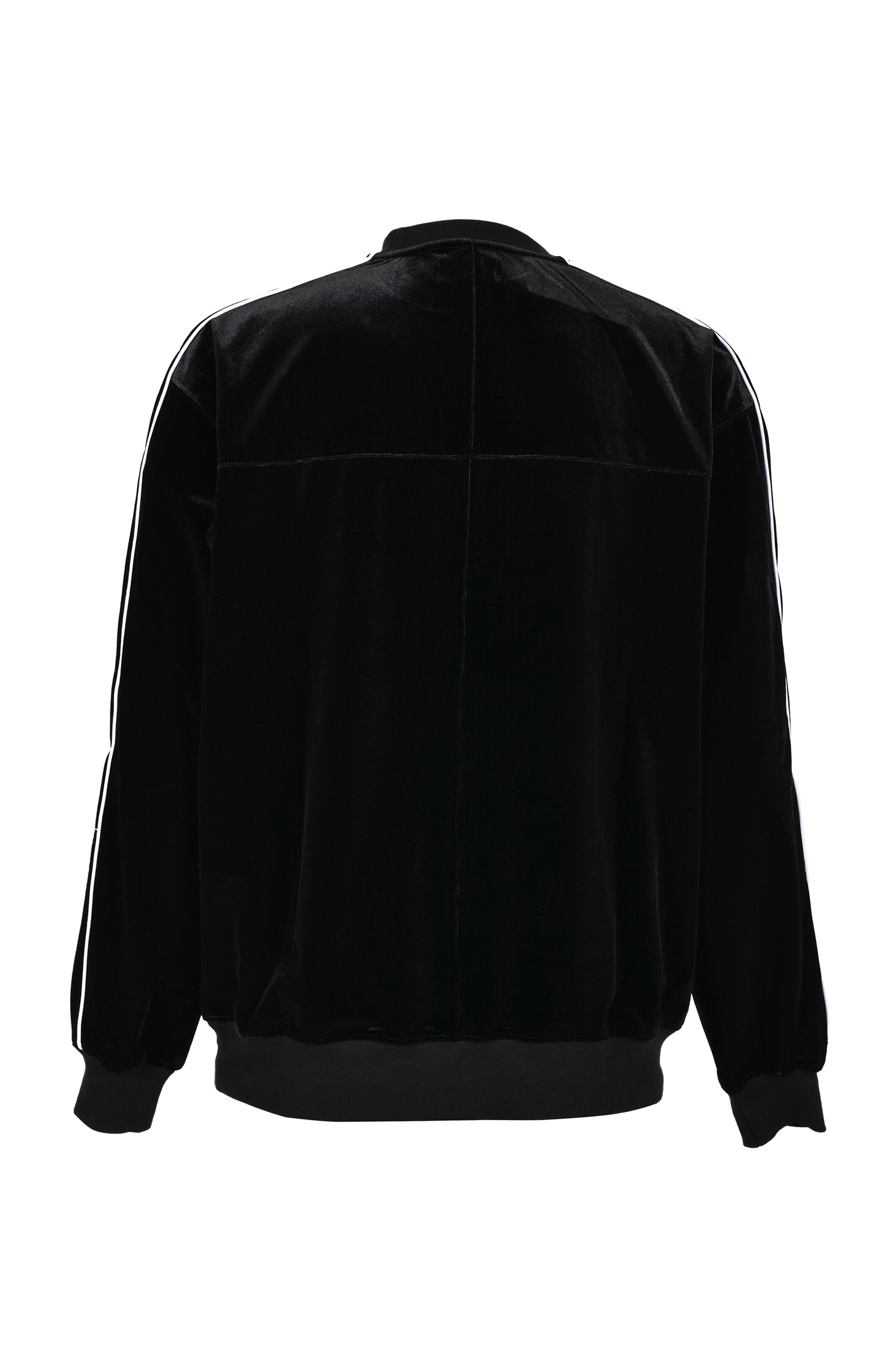 VELVET CREWNECK / BLK