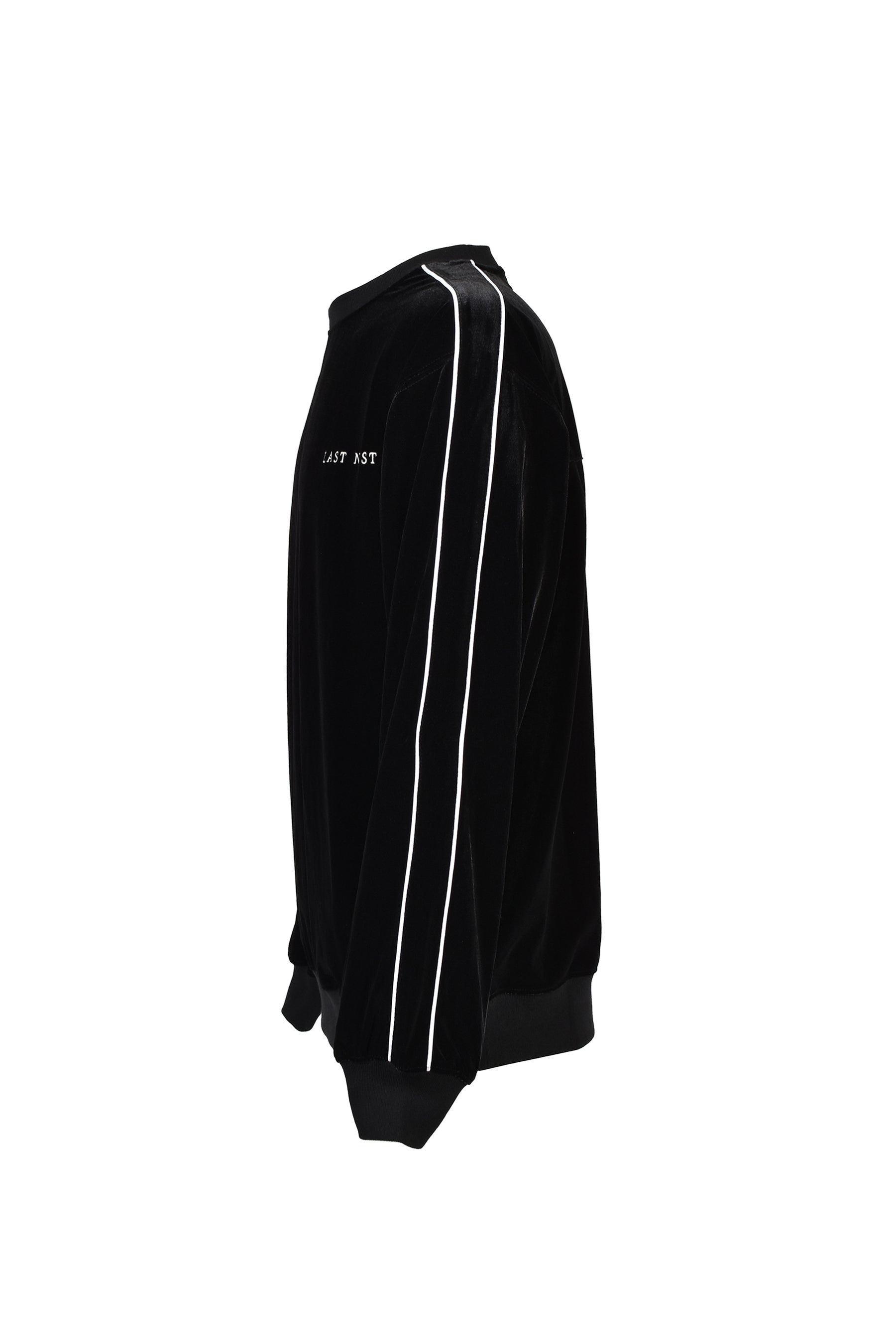 VELVET CREWNECK / BLK