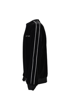 VELVET CREWNECK / BLK