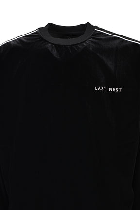 VELVET CREWNECK / BLK