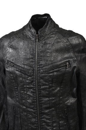 10.5oz STRETCH DENIM BLOUSON / BLK