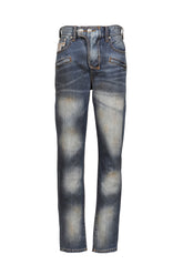 RR MOTO PANT / DARK WASHING