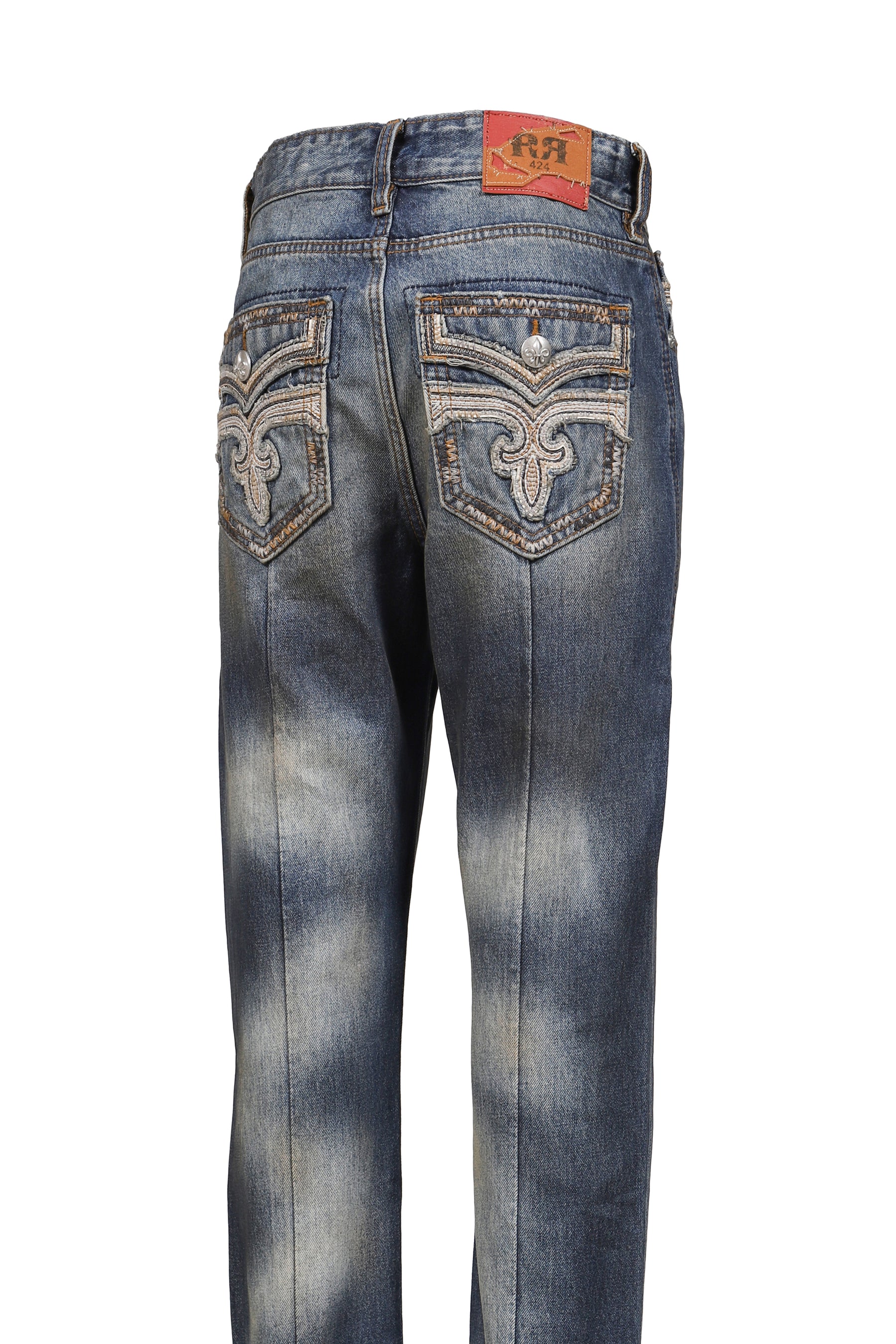 RR MOTO PANT / DARK WASHING