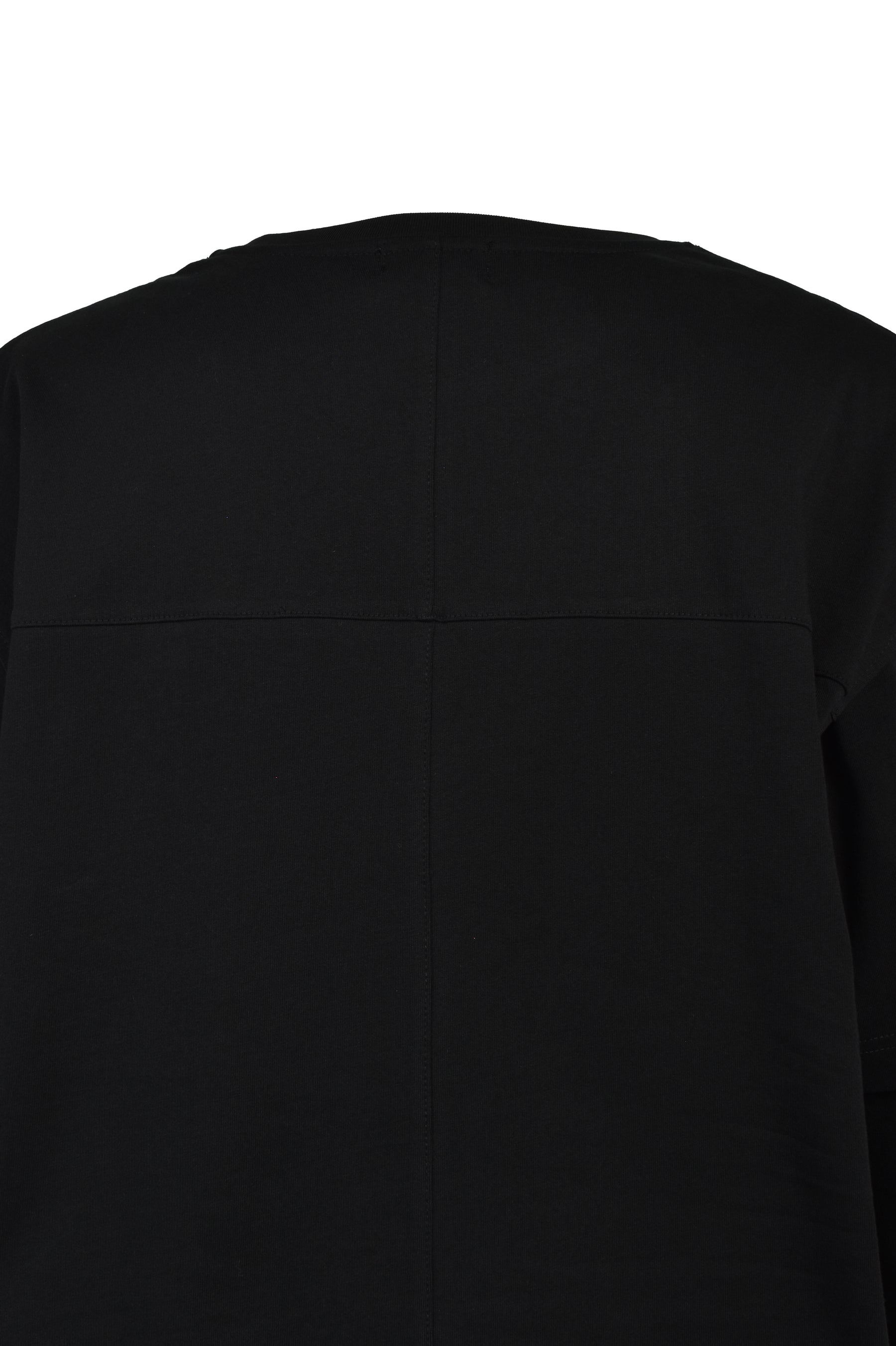 THREE LAYERED L/S SHIRT / BLK