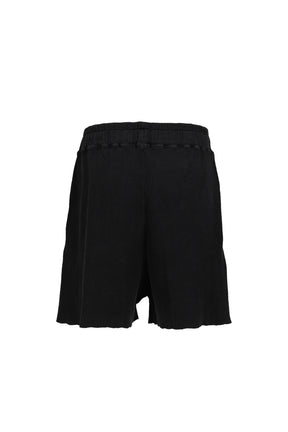 CROSS WAFFLE VINTAGE SHORTS / VINTAGE BLK