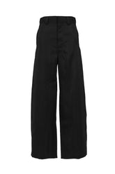 STRAIGHT TAILORED PANTS / BLK