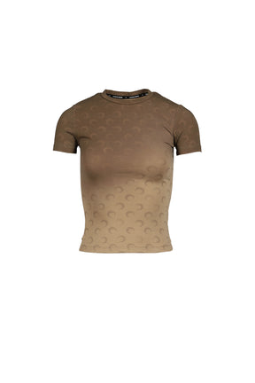 Marine Serre マリーンセル SS26FADED MOON SS BABY FIT T-SHIRT Marine Serre マリーンセル SS26FADED MOON SS BABY FIT T-SHIRT