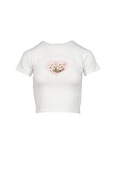CATS MINI T-SHIRT / WHT