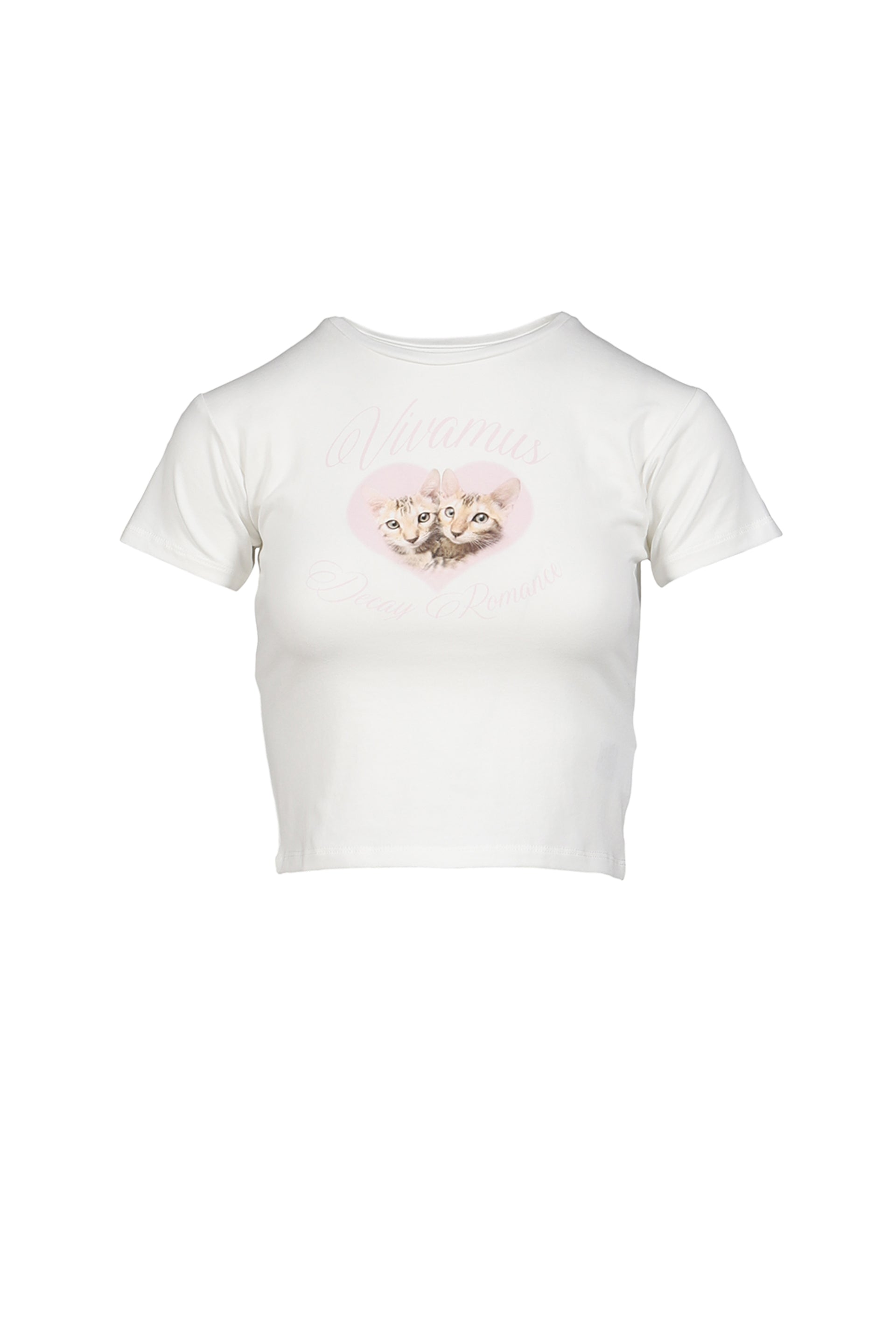 CATS MINI T-SHIRT / WHT