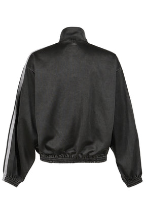 FADED BLACK TRACK JACKET / GRY