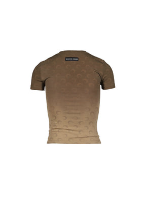 Marine Serre マリーンセル SS26FADED MOON SS BABY FIT T-SHIRT