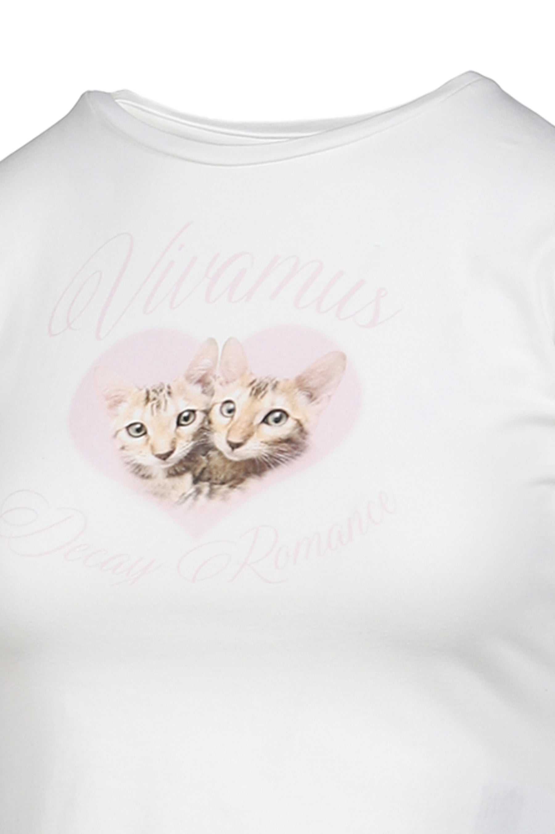CATS MINI T-SHIRT / WHT