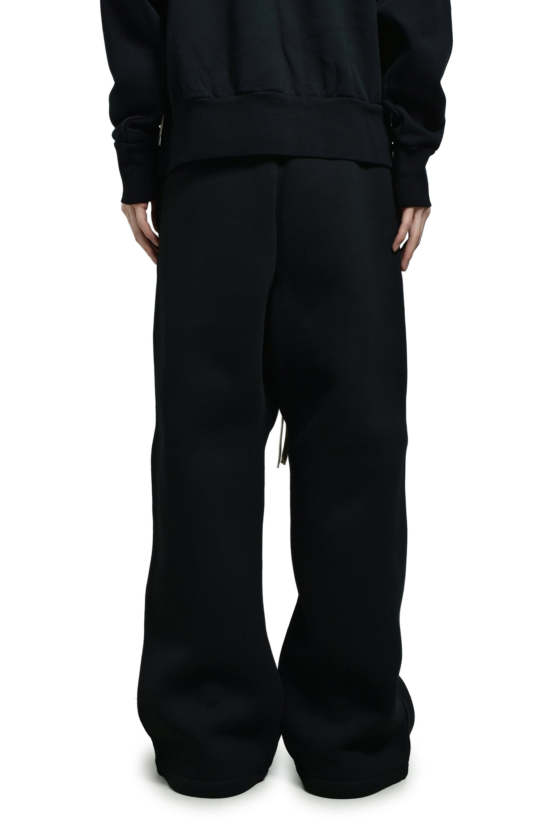 WIDE LEG SWEATPANT / BLK