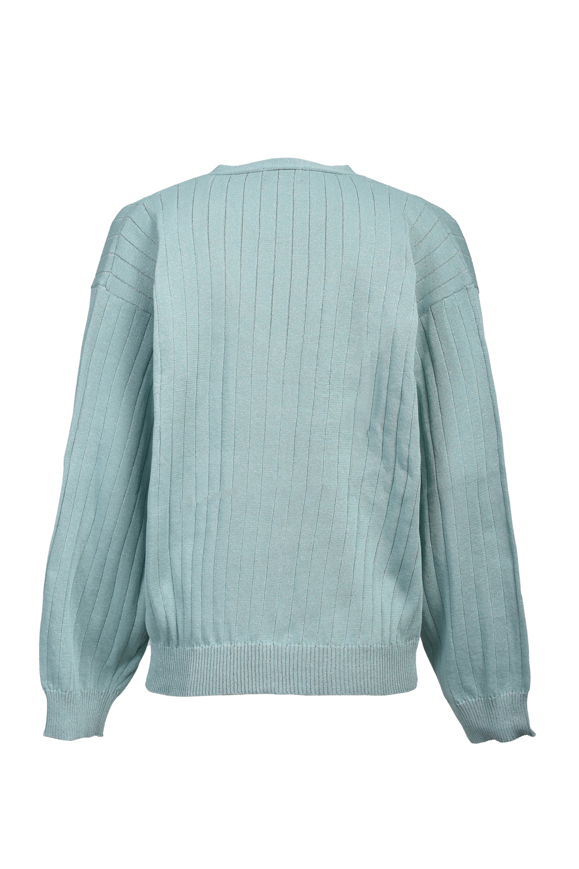 SCRIPT LOGO KNIT CARDIGAN / TUR