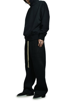 WIDE LEG SWEATPANT / BLK