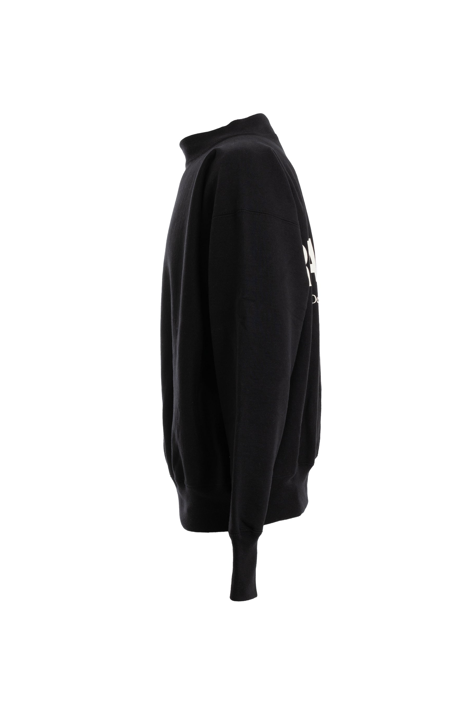 READYMADE レディメイド FW23 MOCK NECK SWEAT SHIRT / BLK -NUBIAN