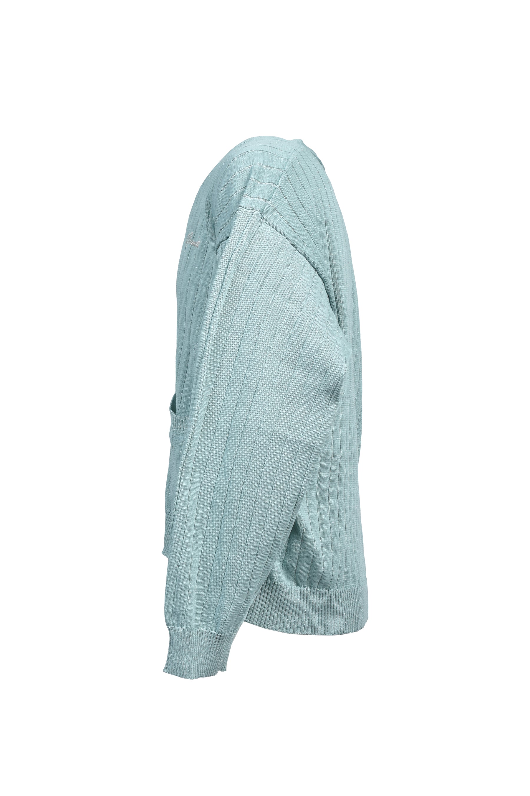 SCRIPT LOGO KNIT CARDIGAN / TUR