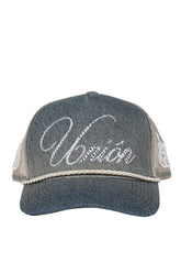SANTA UNION "UNION" DENIM CAP / DIRTY BLU