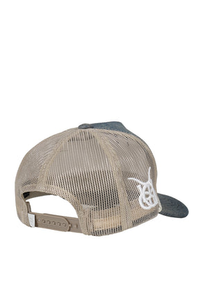 SANTA UNION "UNION" DENIM CAP / DIRTY BLU