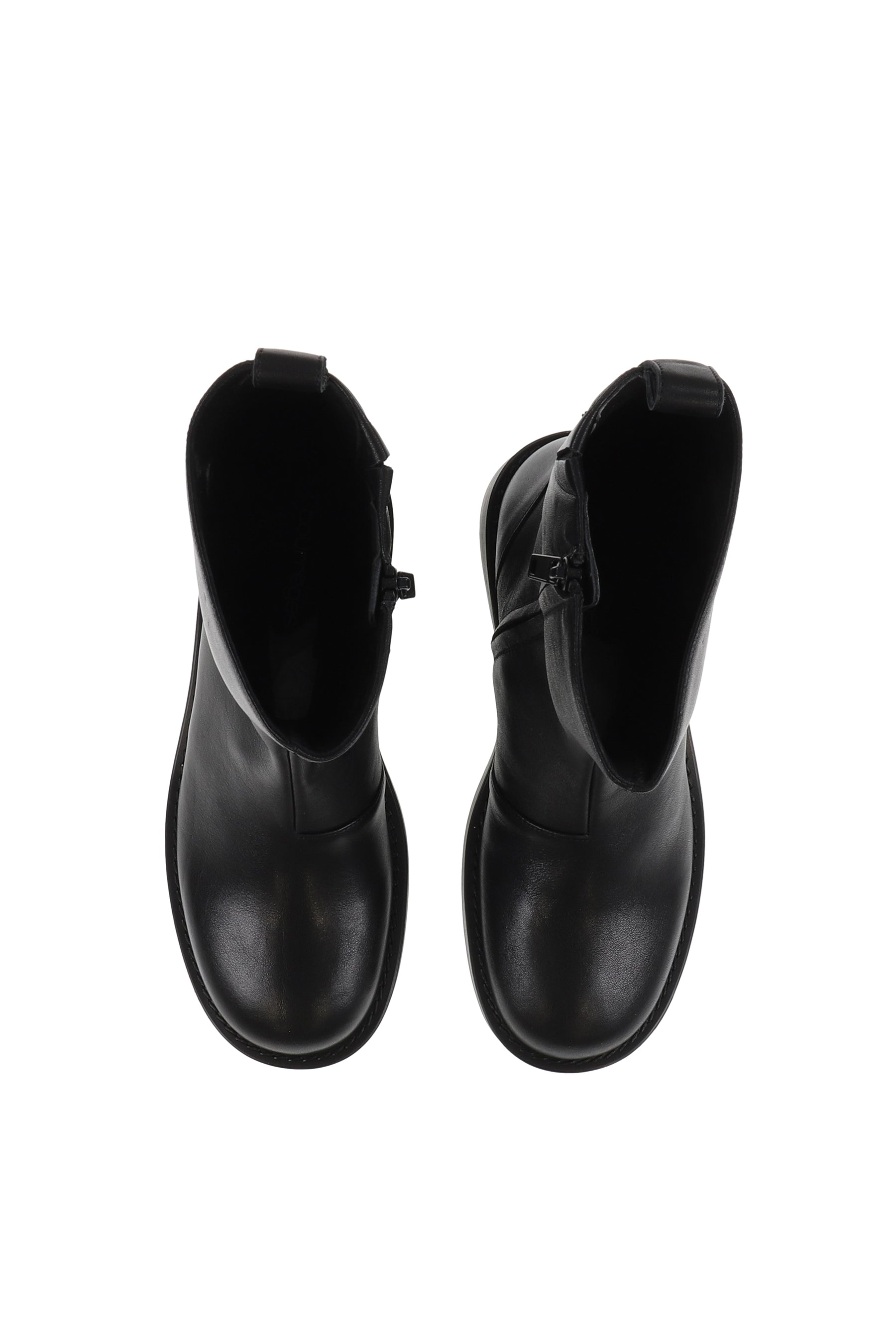 RIDER LEATHER BOOTS / BLACK 