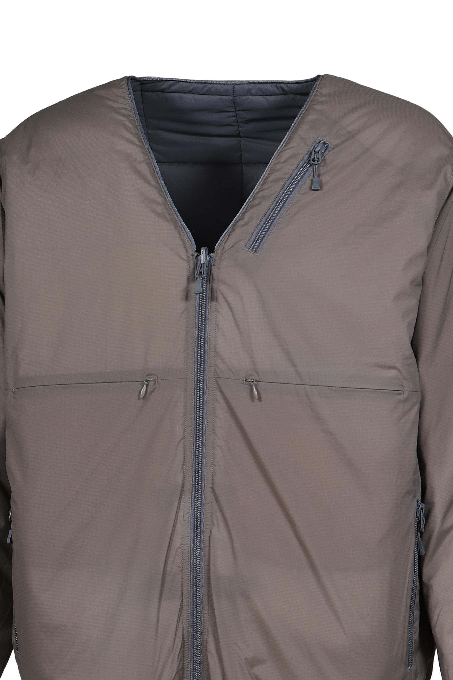 TECH PERTEX REVERSIBLE HIKER CARDIGAN / CHA&L.BRW